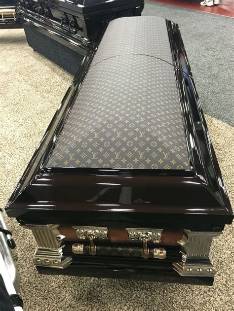 louis vuitton casket.